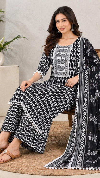 Cotton 3 piece grand sets