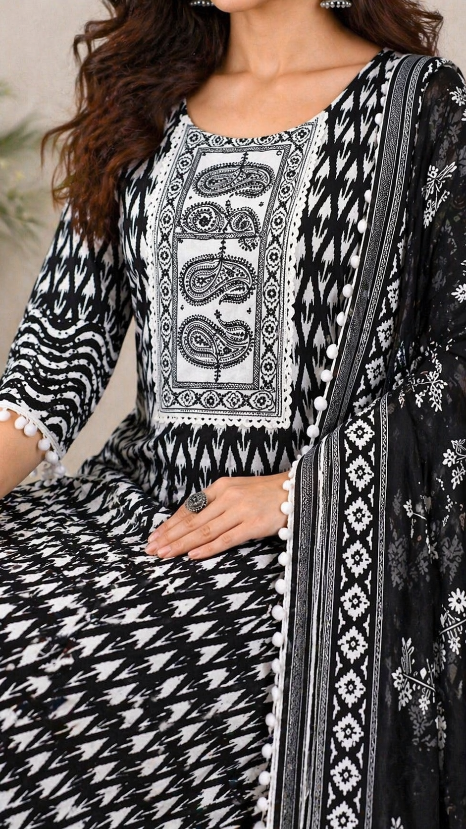 Cotton 3 piece grand sets