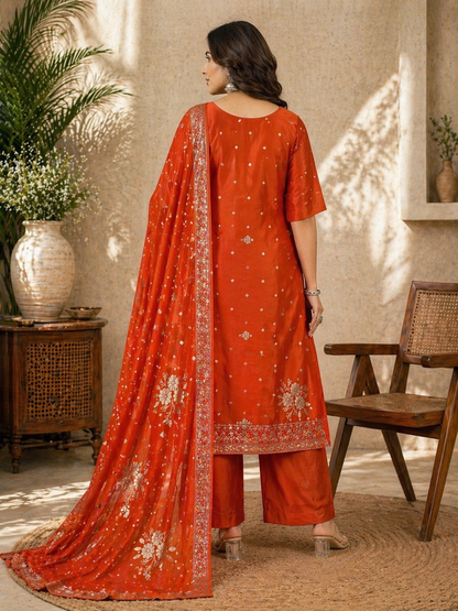 vichtra silk 3 piece grand set